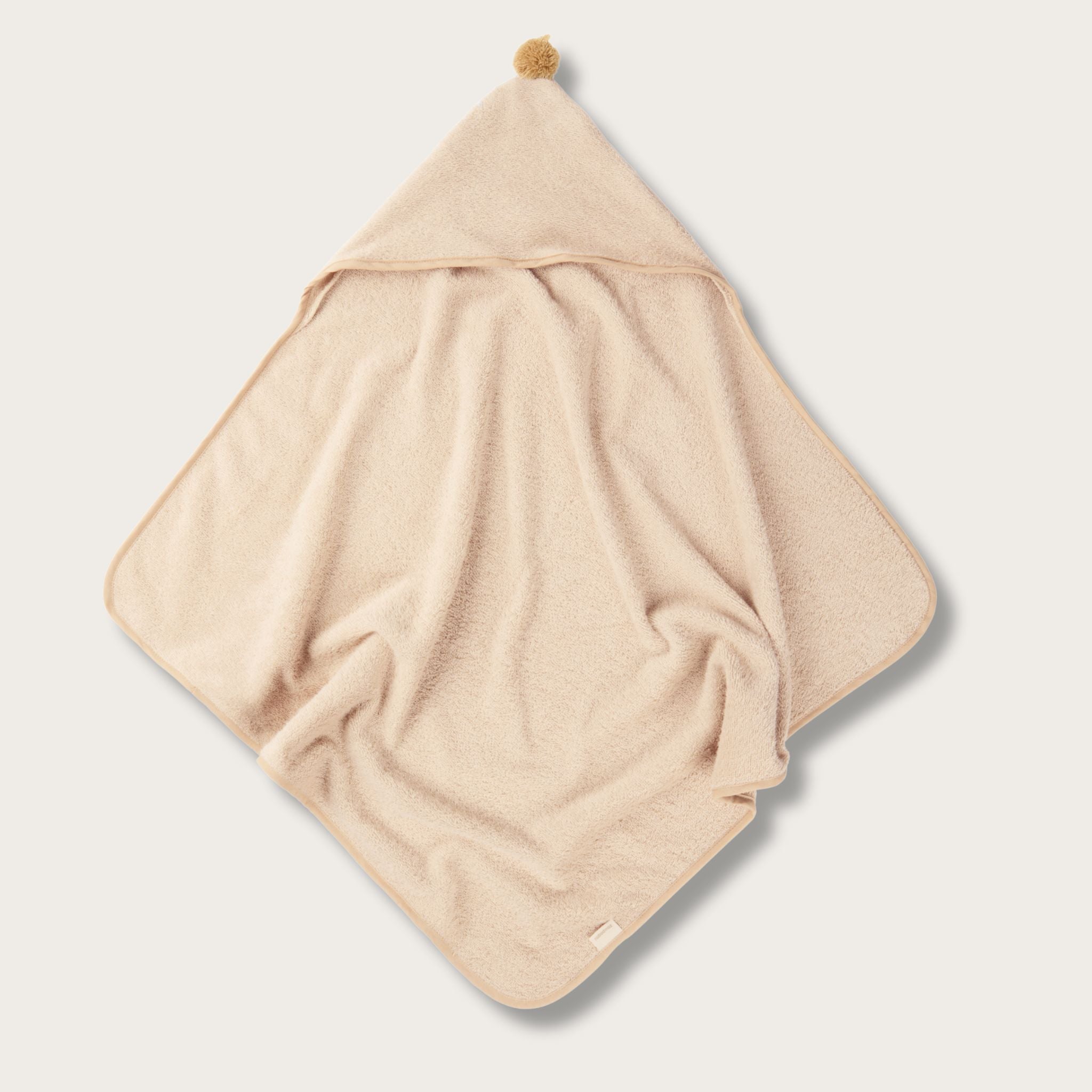 Cape de bain bébé en coton bio – So Cute Latte