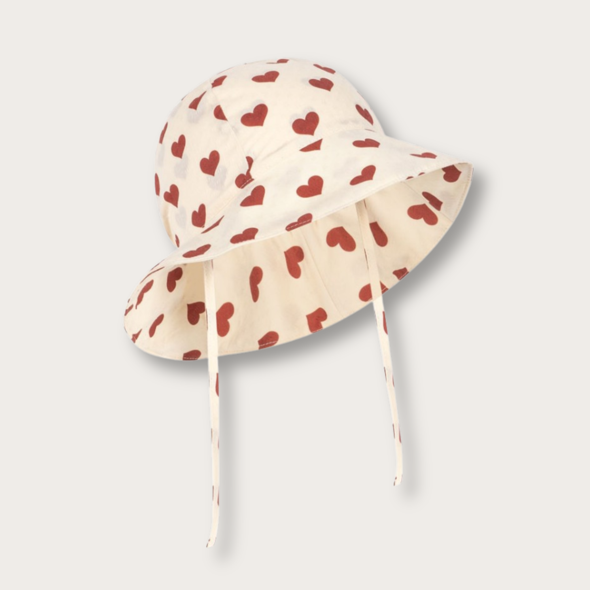 Chapeau Cianna Coeurs Amour Rouge
