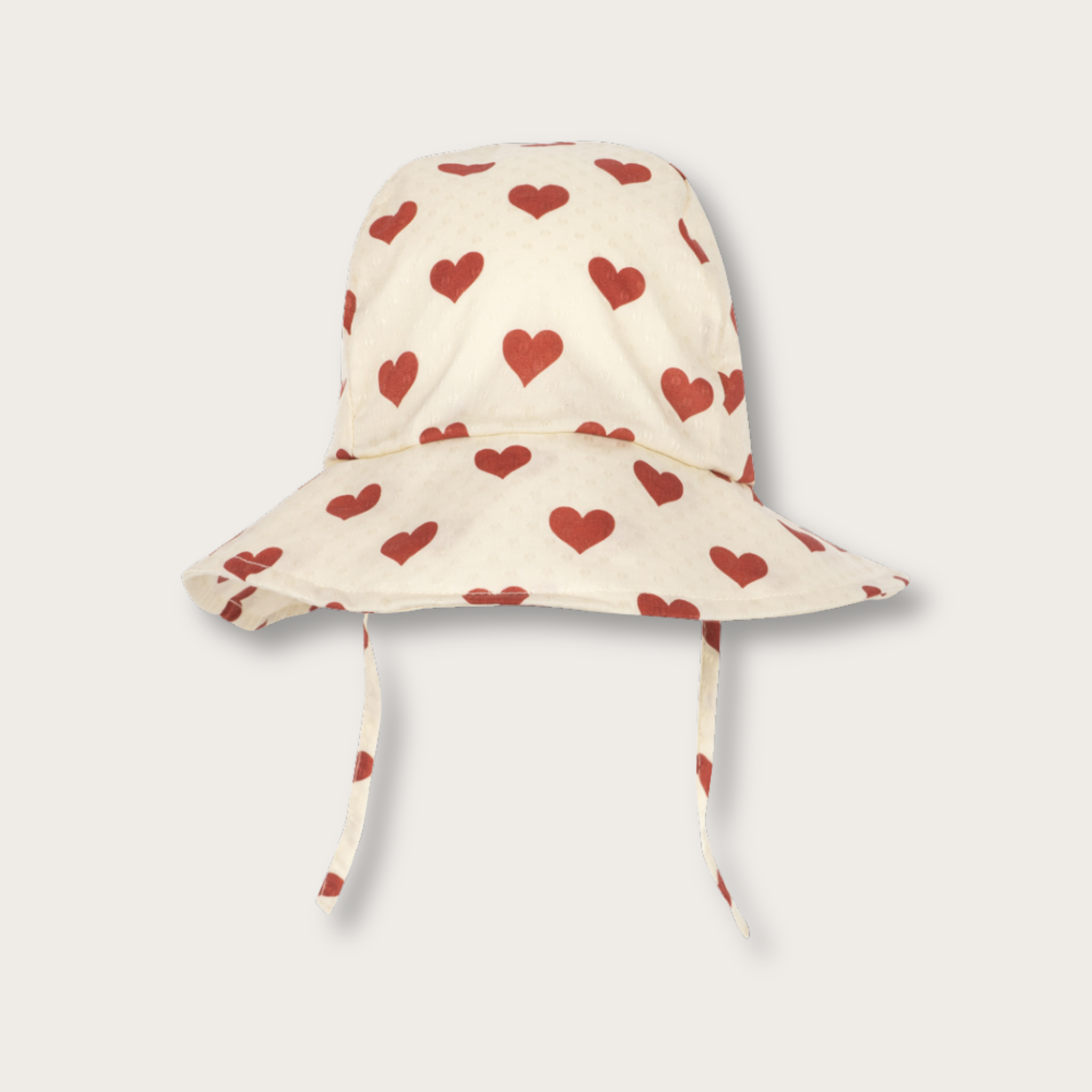 Chapeau Cianna Coeurs Amour Rouge