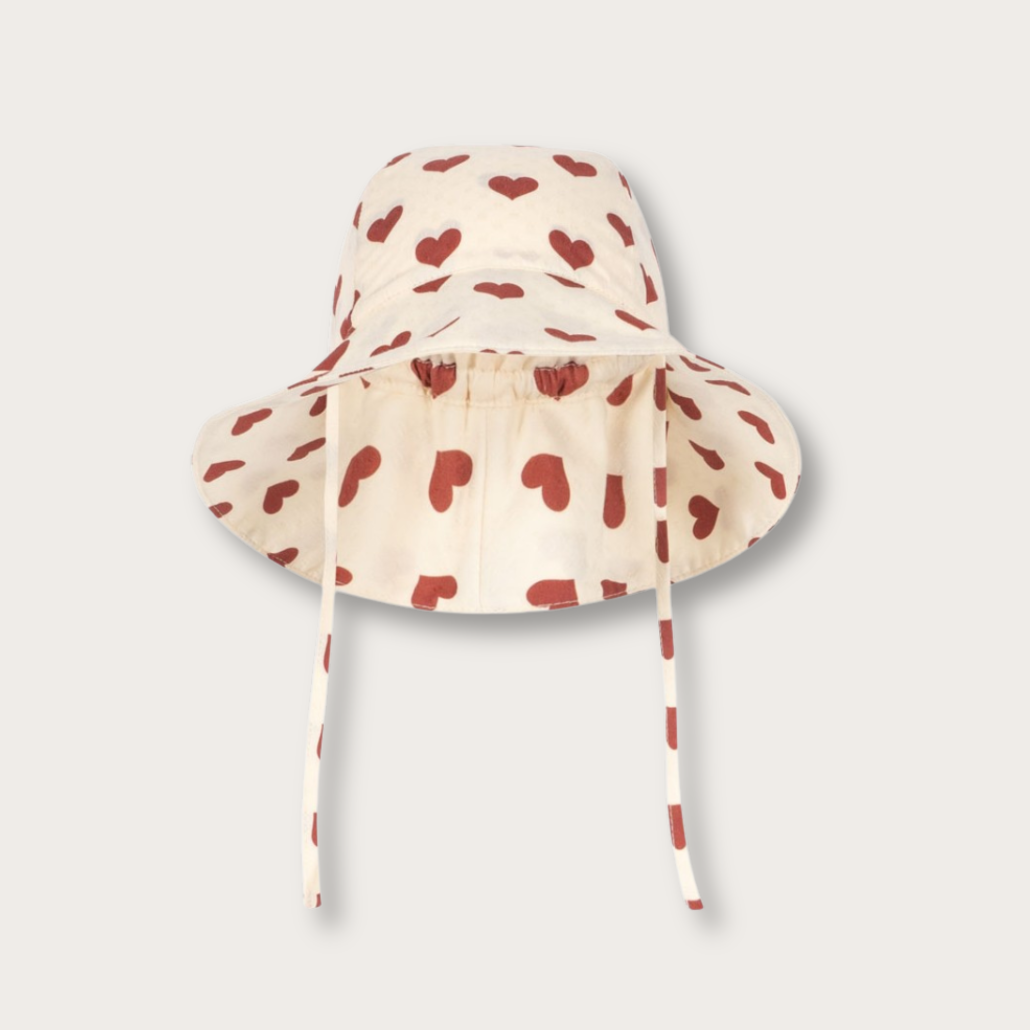 Chapeau Cianna Coeurs Amour Rouge