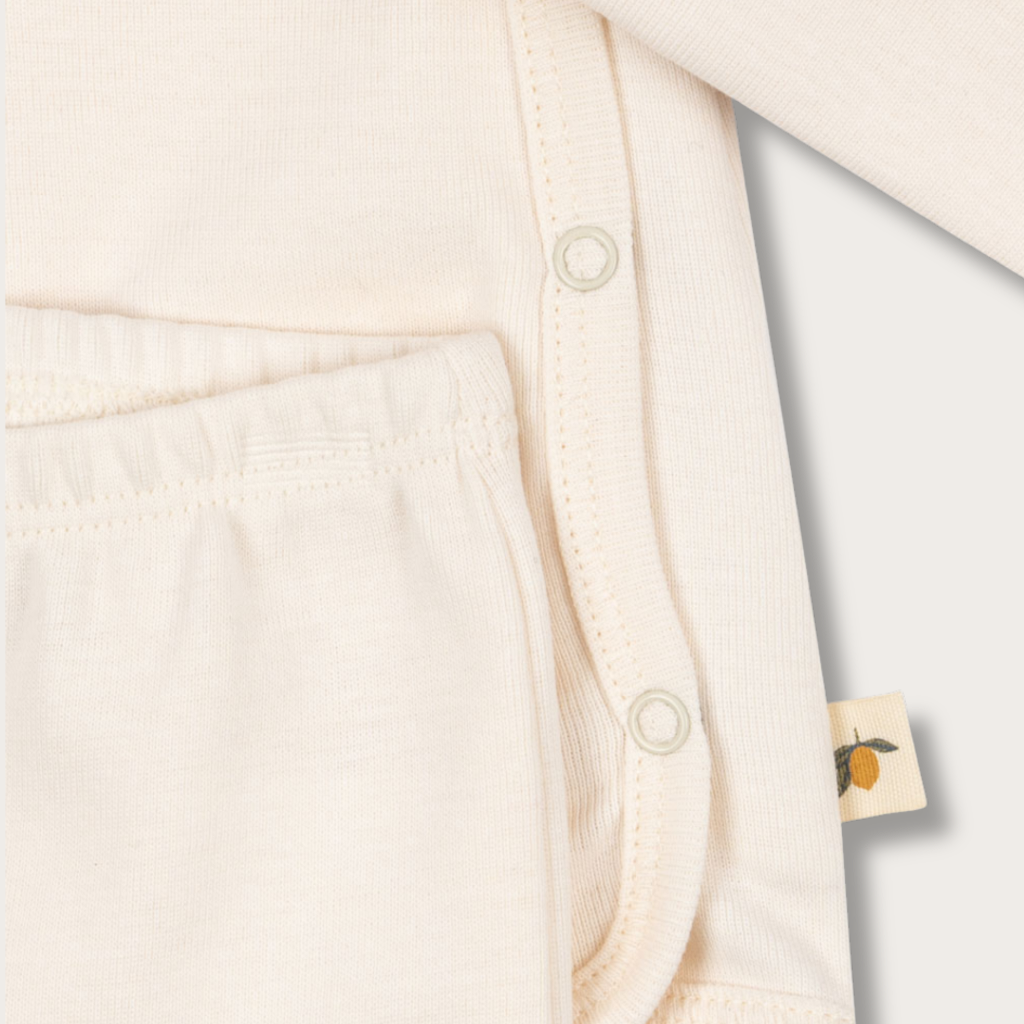 GOTS Organic Take Me Home Baby Set - Antique White