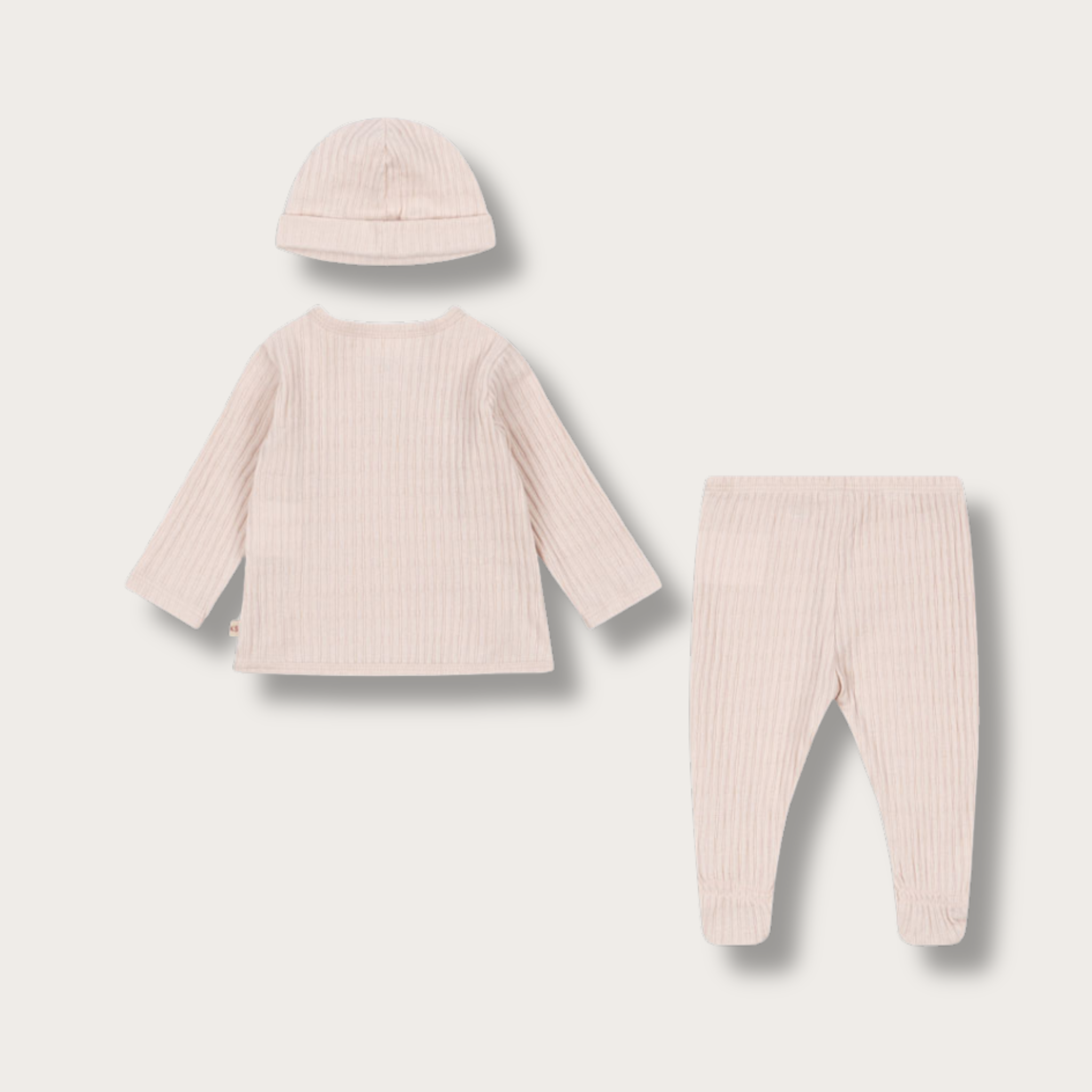 Ensemble bébé Take-Me-Home bio GOTS - Shell