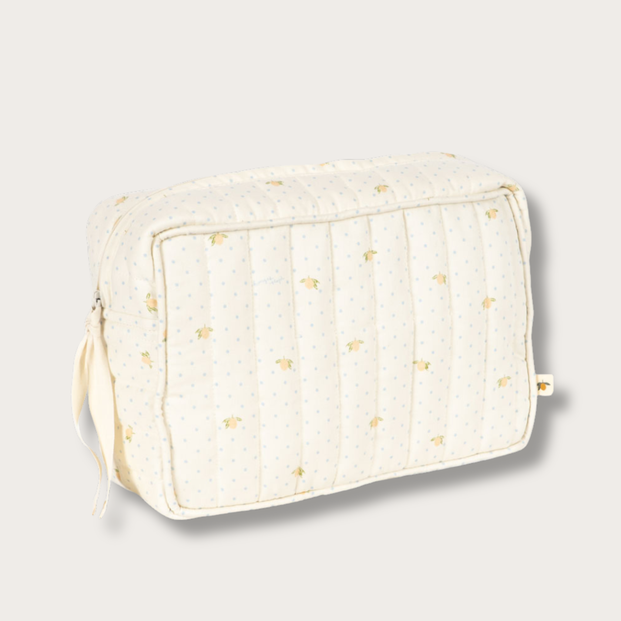 Grande trousse de toilette Konges Sløjd - Lemon Dot