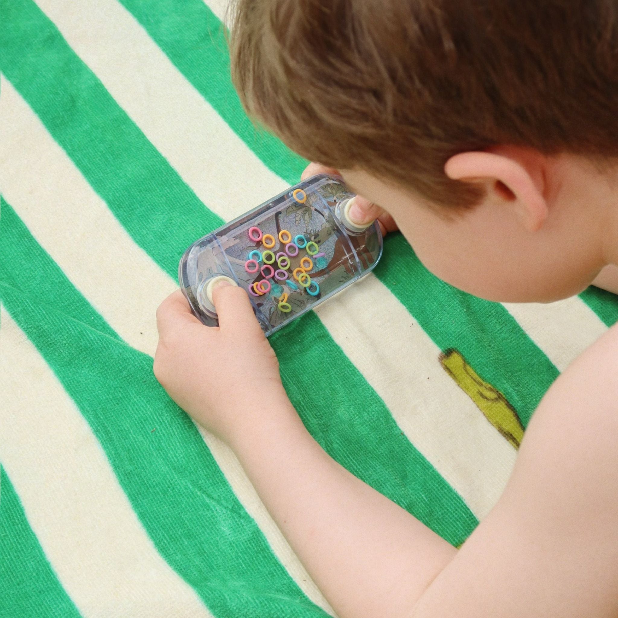 Jeu d’anneaux flottants dinosaures