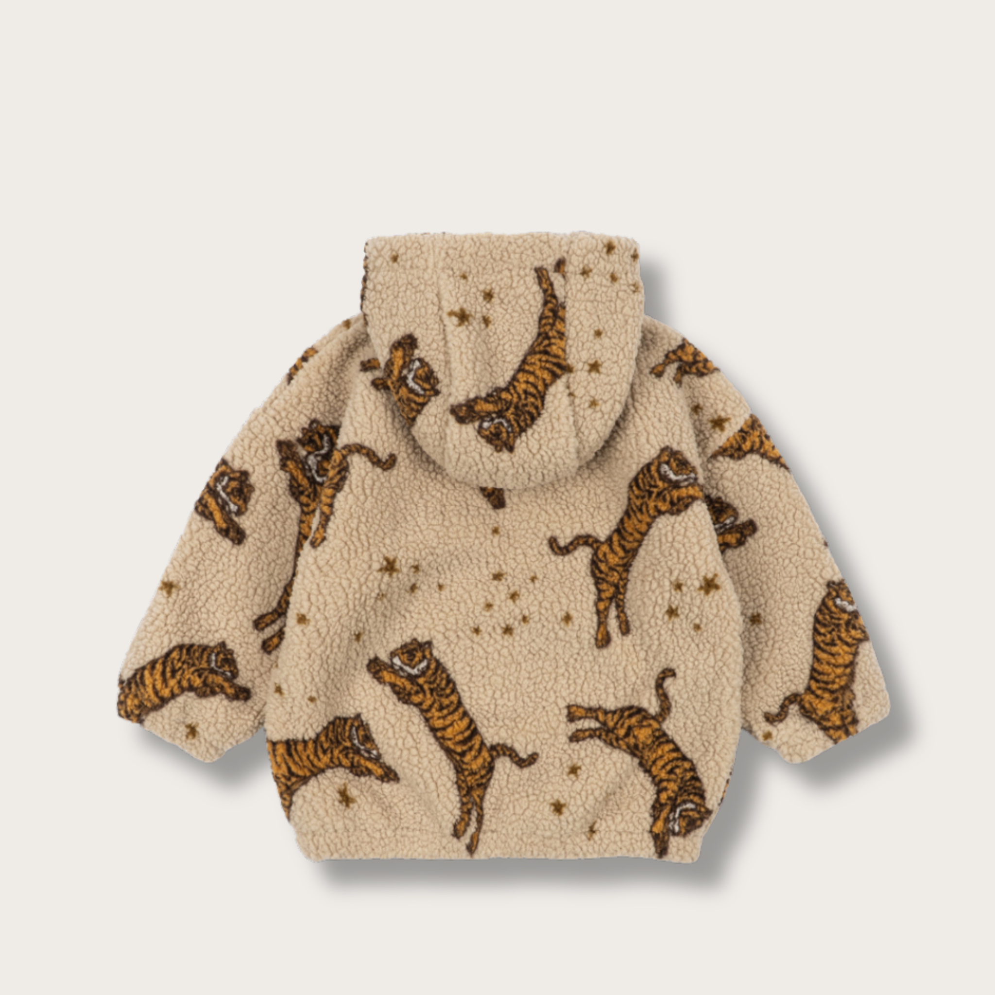 Sweat à capuche Jody Teddy GRS Konges Sløjd - Tigre