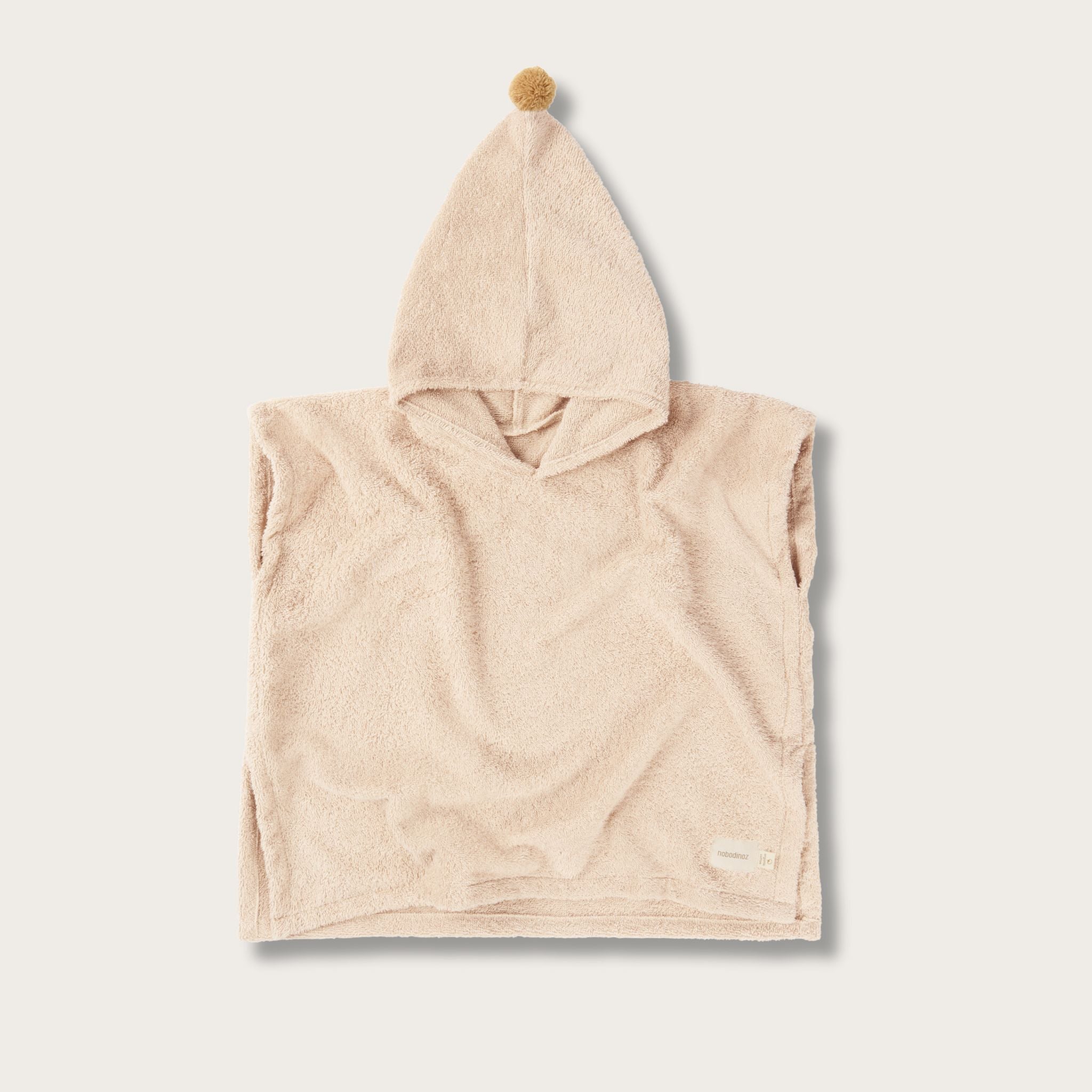 Poncho de bain enfant en coton bio – So Cute Latte