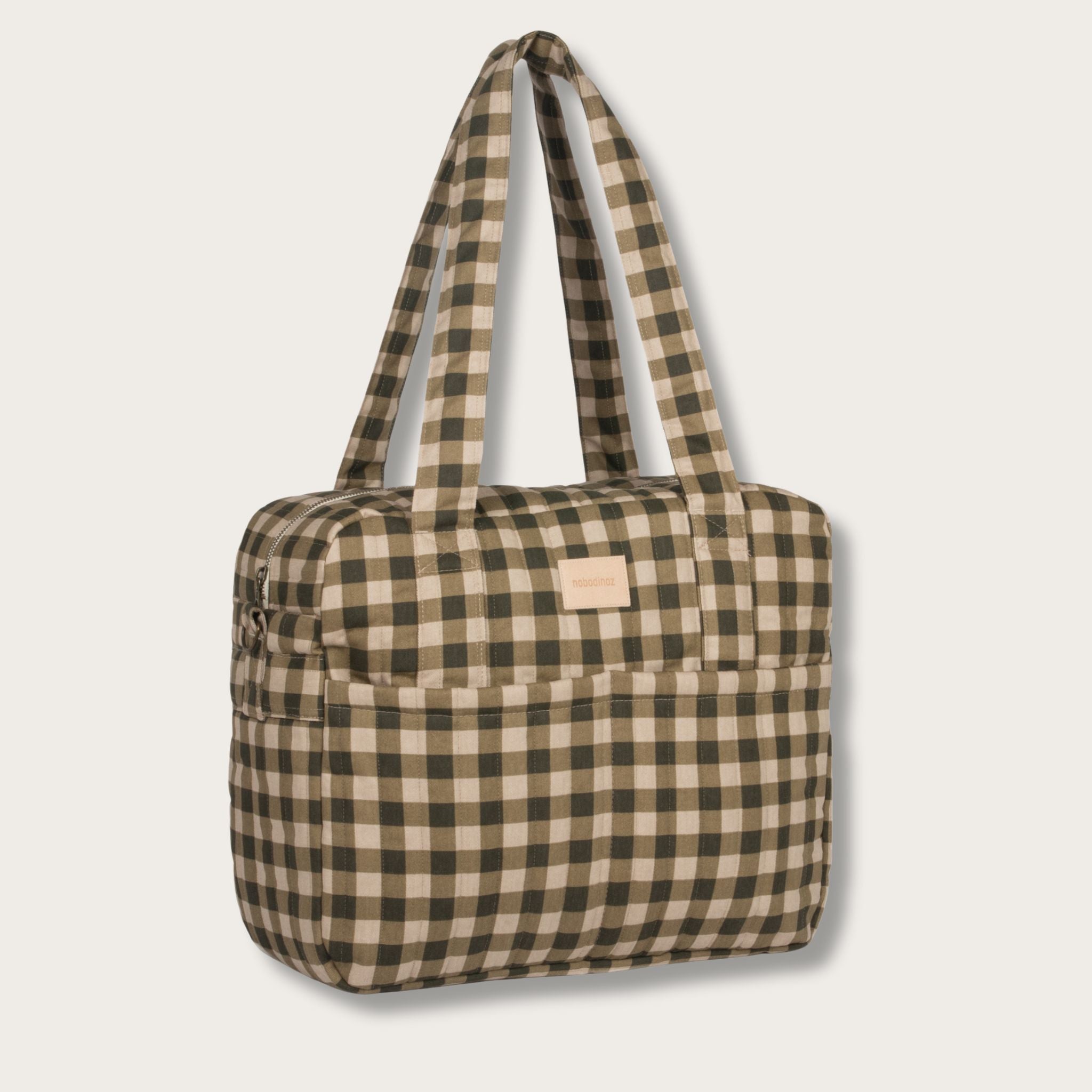 Sac à langer imperméable Hyde Park - Green Checks