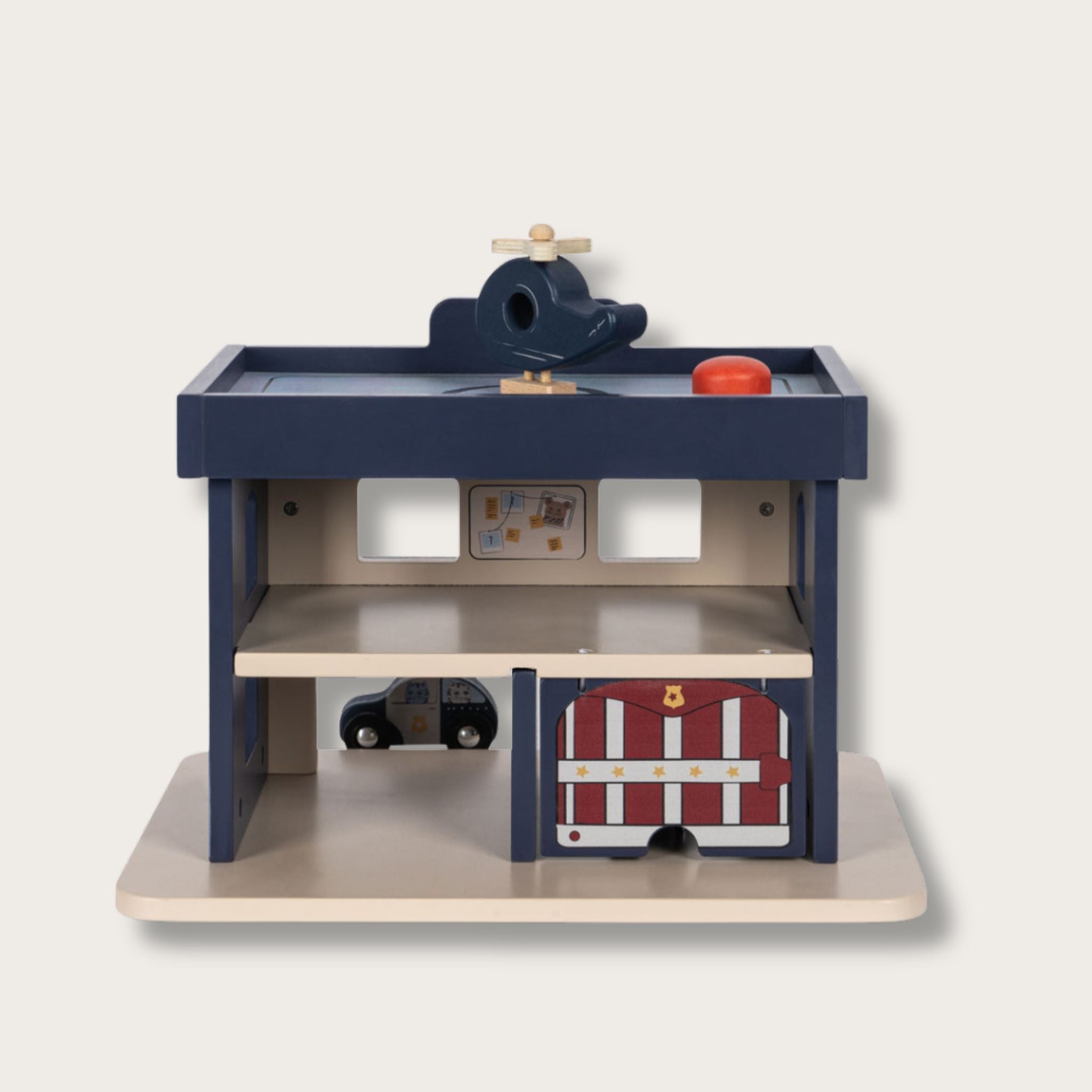 Poste de police en bois