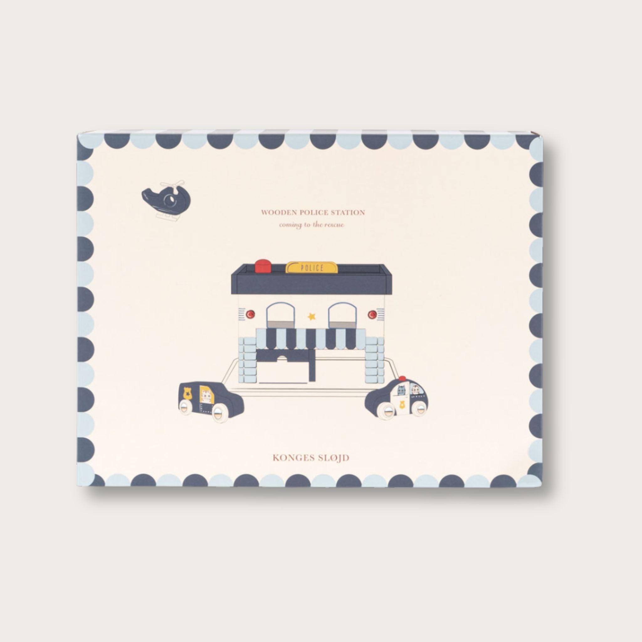 Poste de police en bois