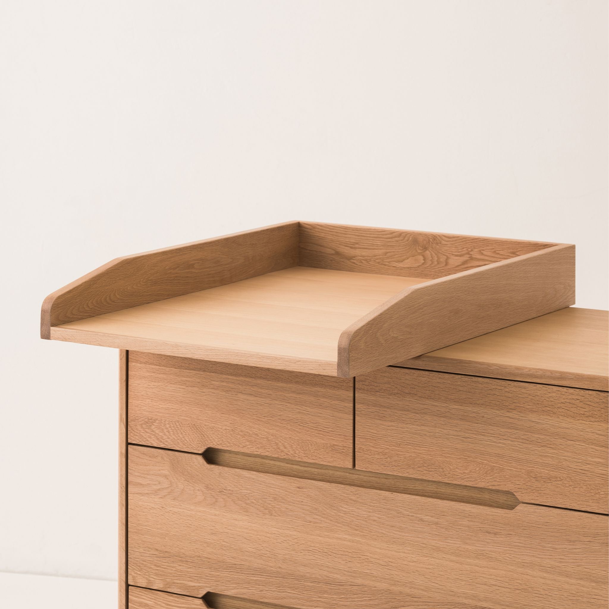 Plan à langer en chêne massif pour commode Pure