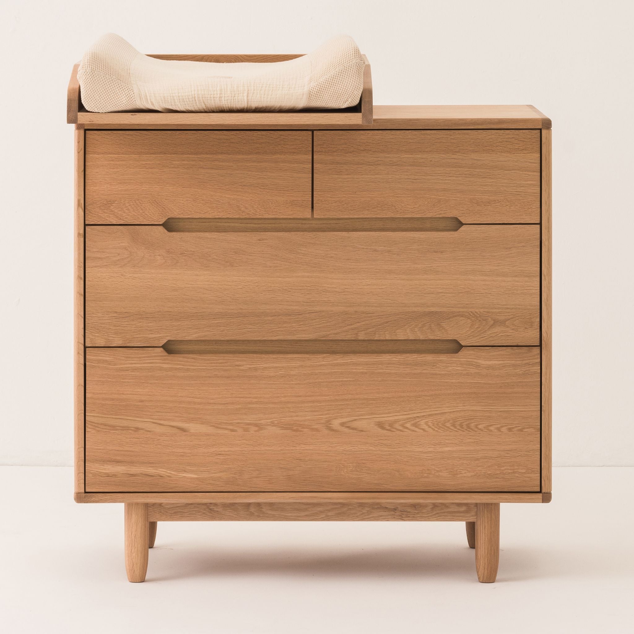 Plan à langer en chêne massif pour commode Pure