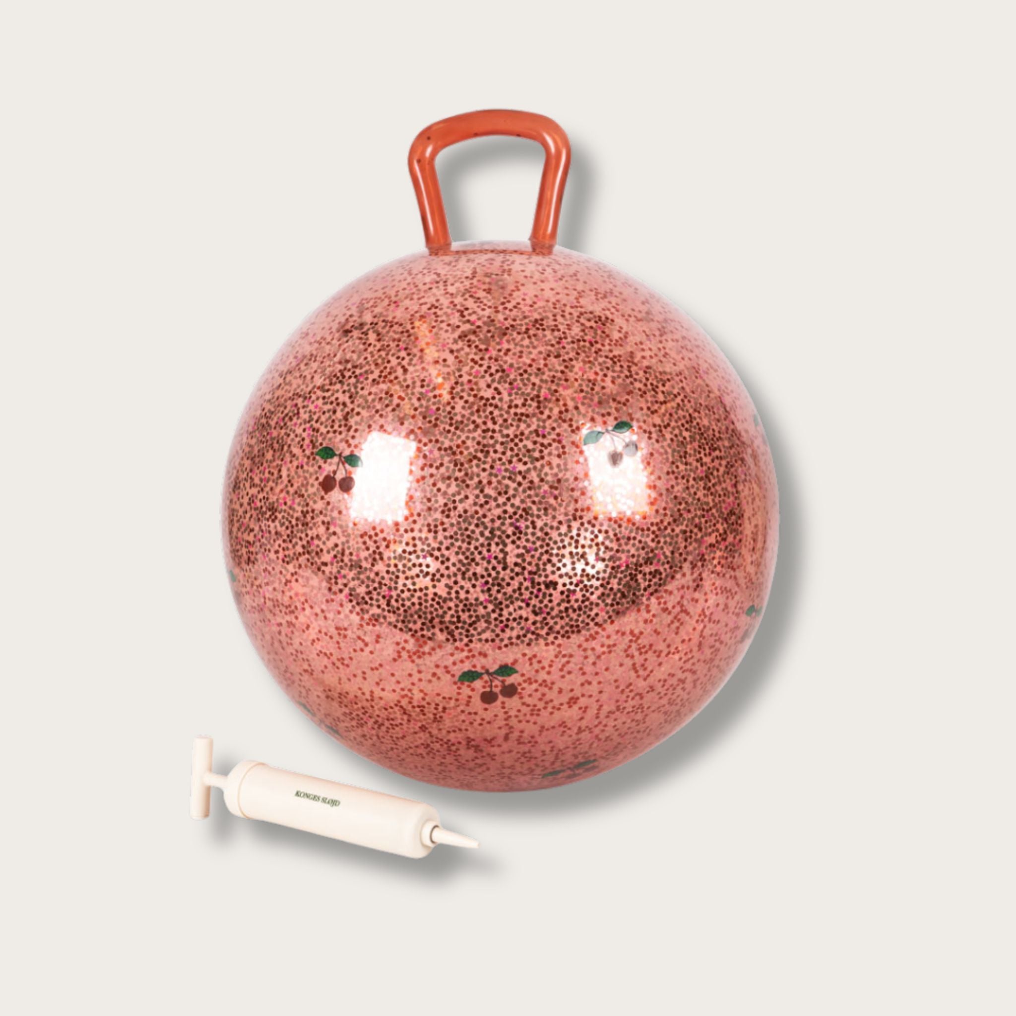 Ballon rebondissant geant avec poignee