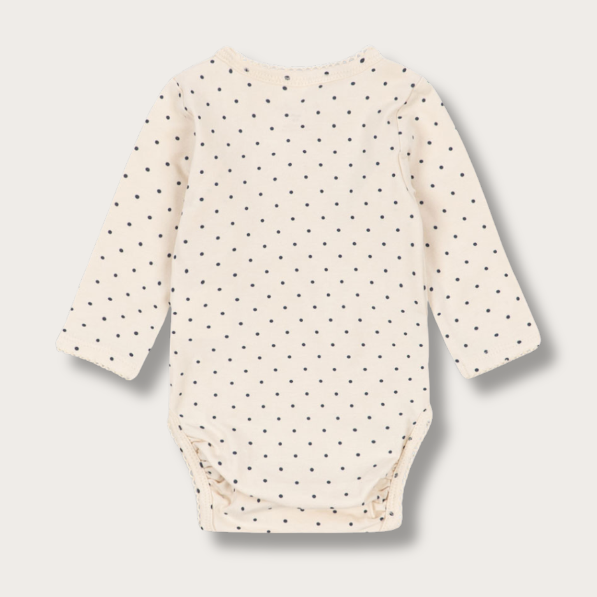 Body manches longues naissance bio GOTS - Blue Dot