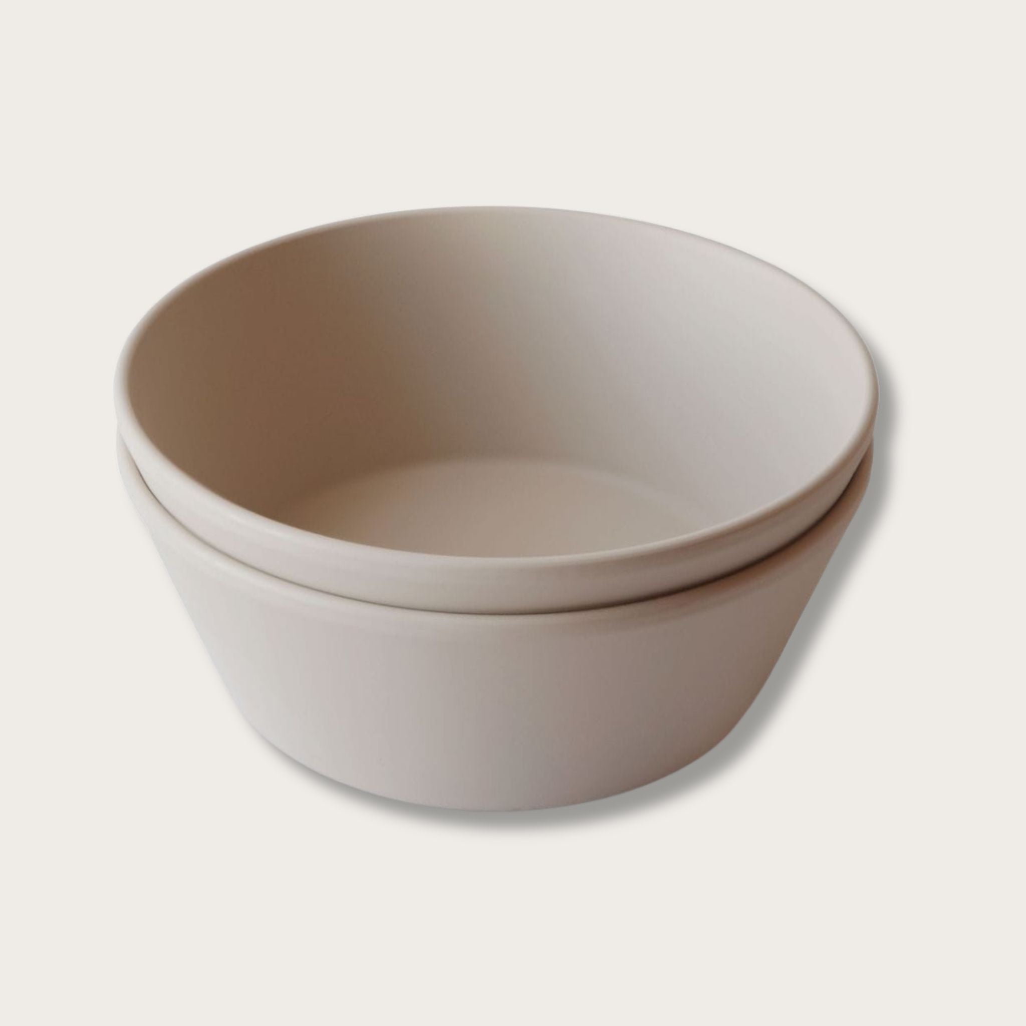 Lot de 2 bols en plastique