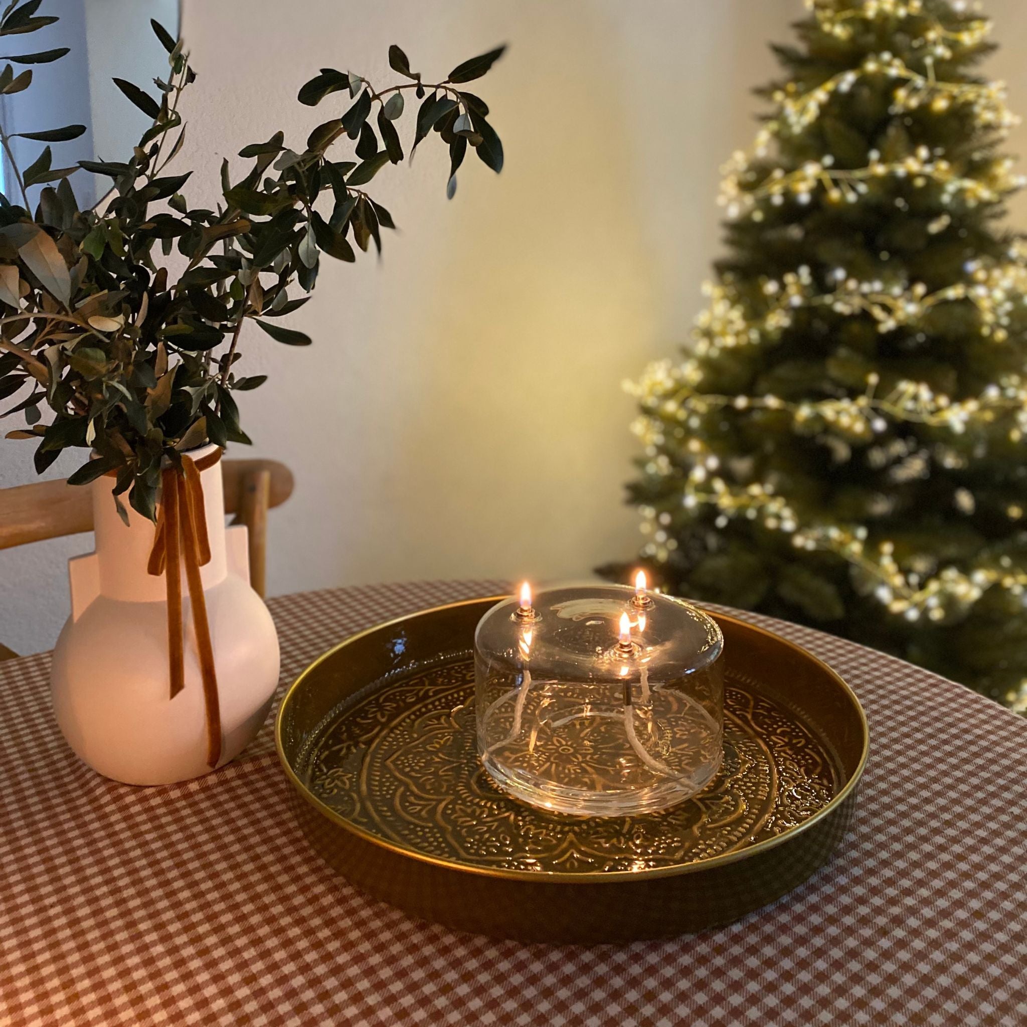 Bougie à l'huile 3 mèches