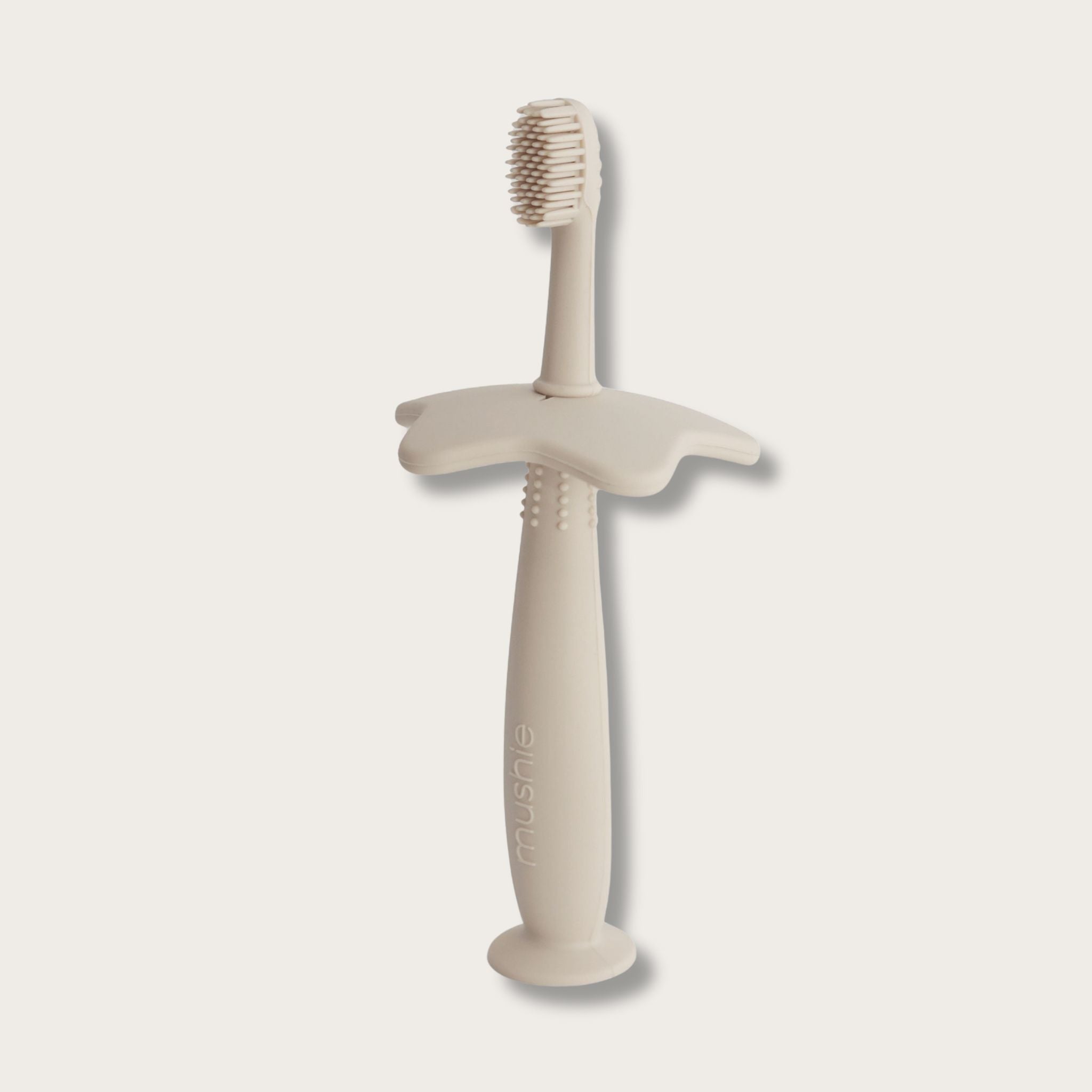 Brosse à dents d’apprentissage en silicone alimentaire