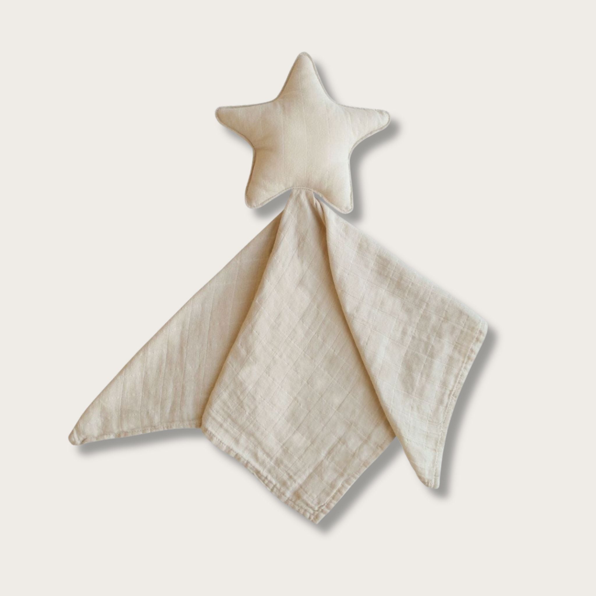 Doudou couverture Mushie Lovey Star en coton bio