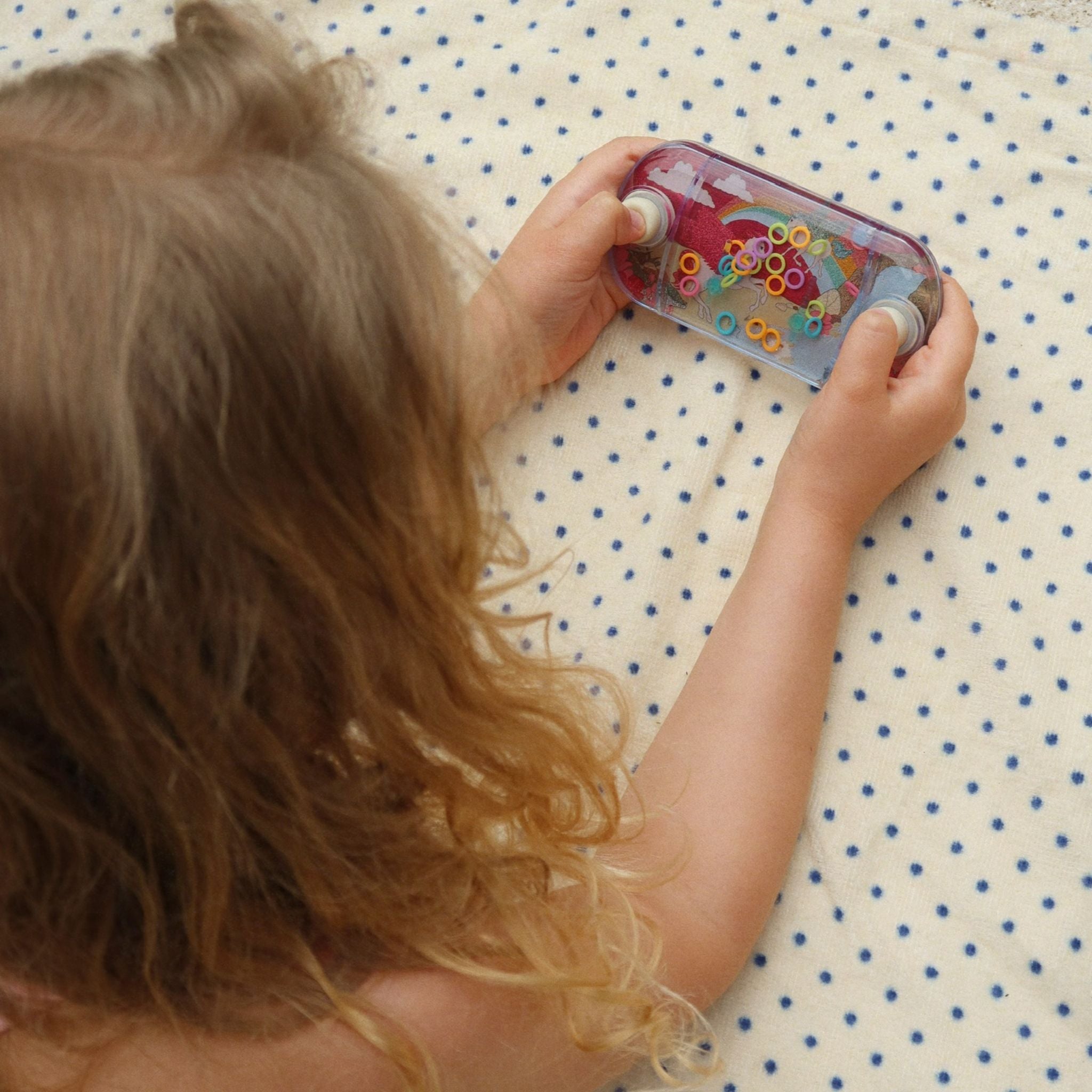 Jeu d’anneaux flottants licornes