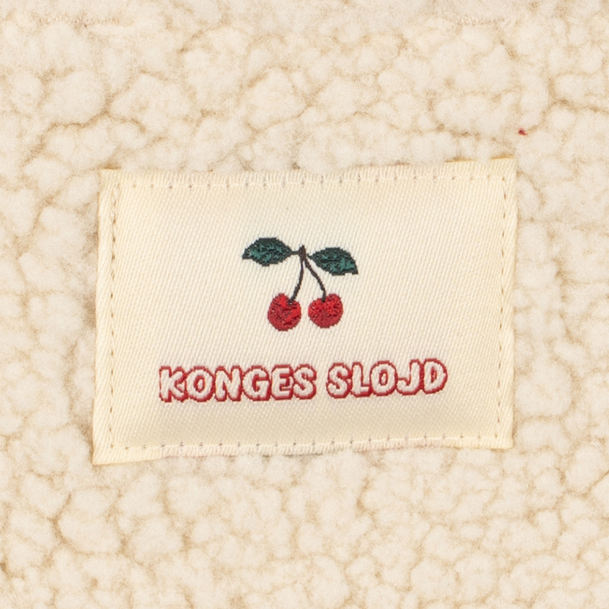 Sweat à capuche Jody Teddy GRS Konges Sløjd - Ma Grande Cerise