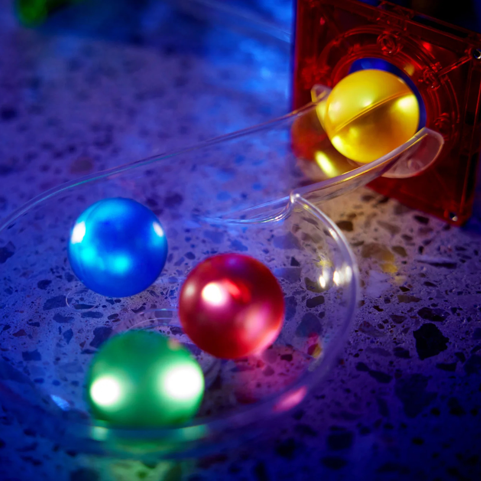 Jeu magnétique Cleverclixx Ball Run 100 pièces