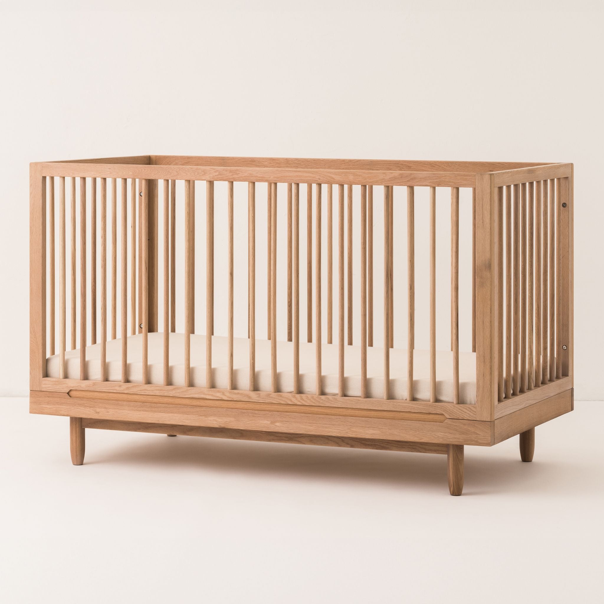 Lit évolutif bébé 140x70 en chêne massif Pure