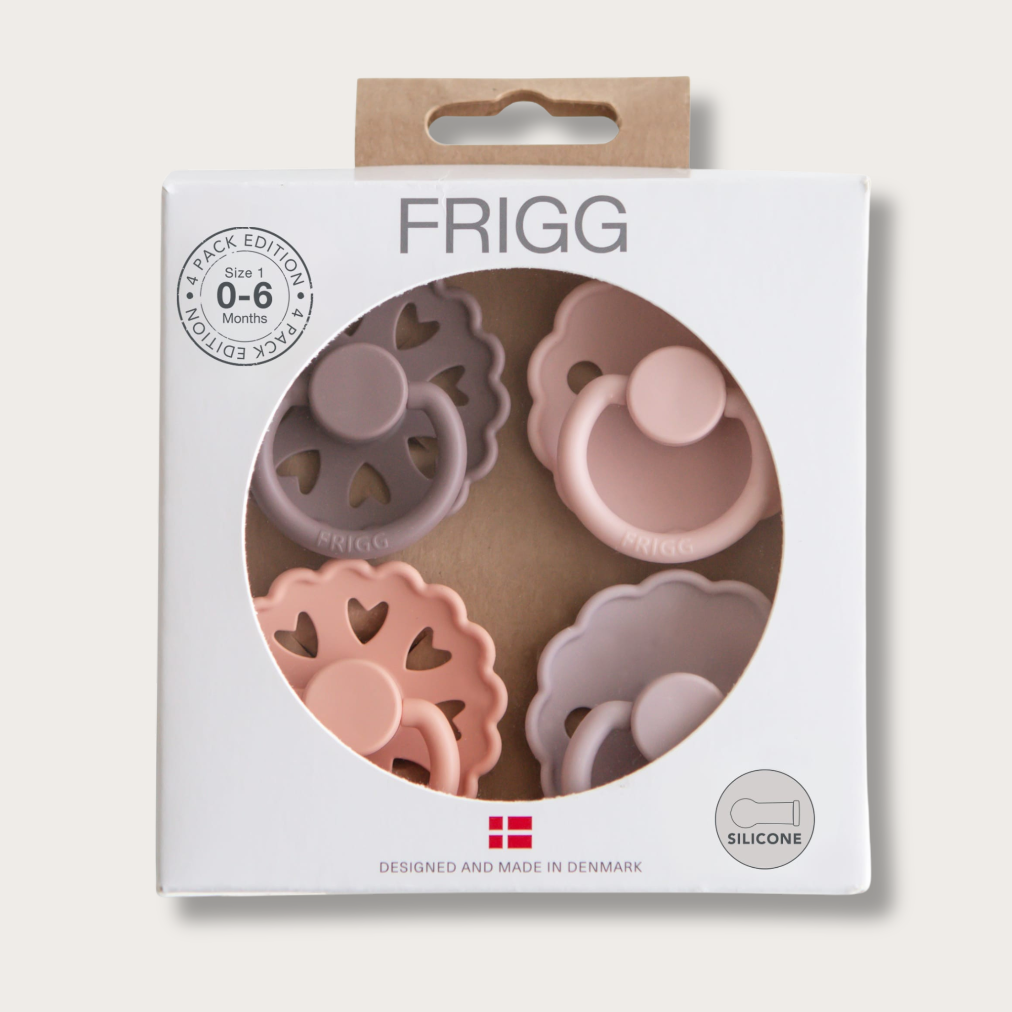 Sucette FRIGG Sunset Bliss 0-6 mois - Lot de 4