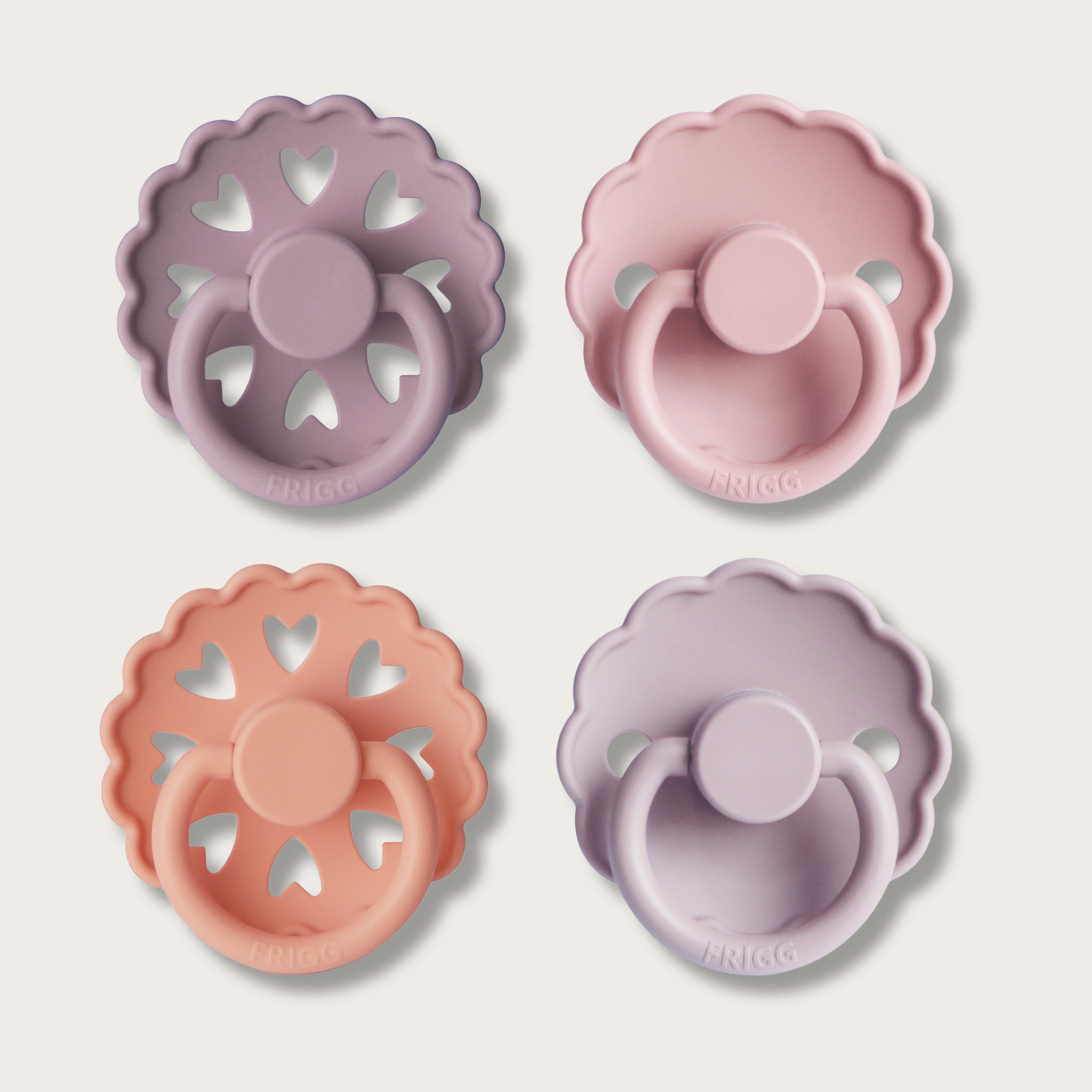 Sucette FRIGG Sunset Bliss 0-6 mois - Lot de 4