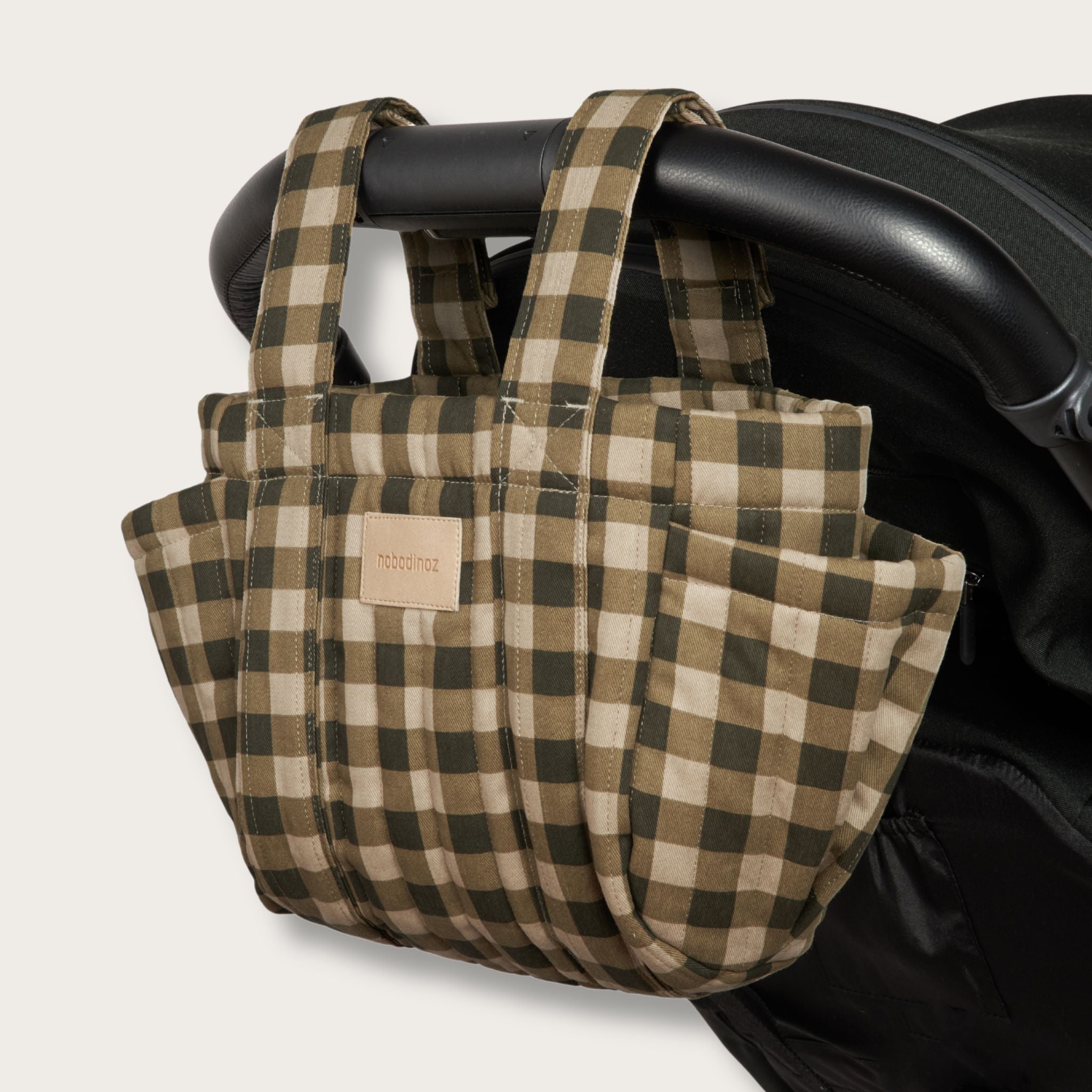 Organisateur de poussette Hyde Park Green Checks