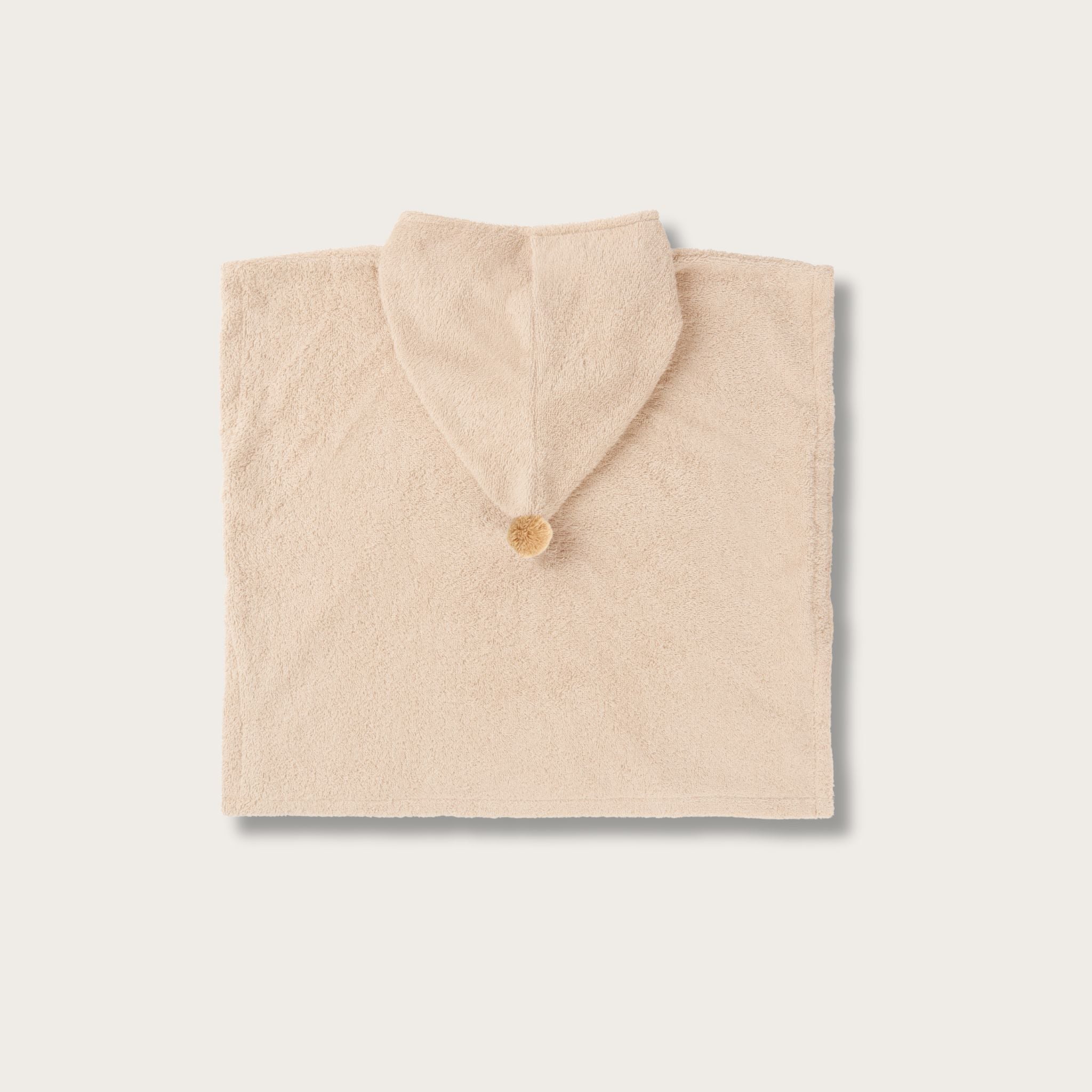 Poncho de bain enfant en coton bio – So Cute Latte