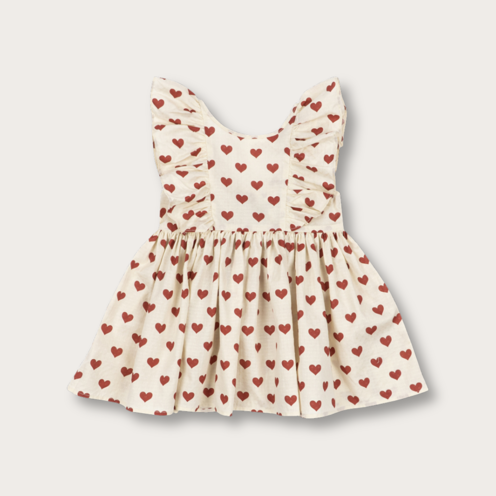 Robe Cianna Bow Coeurs Amour Rouge