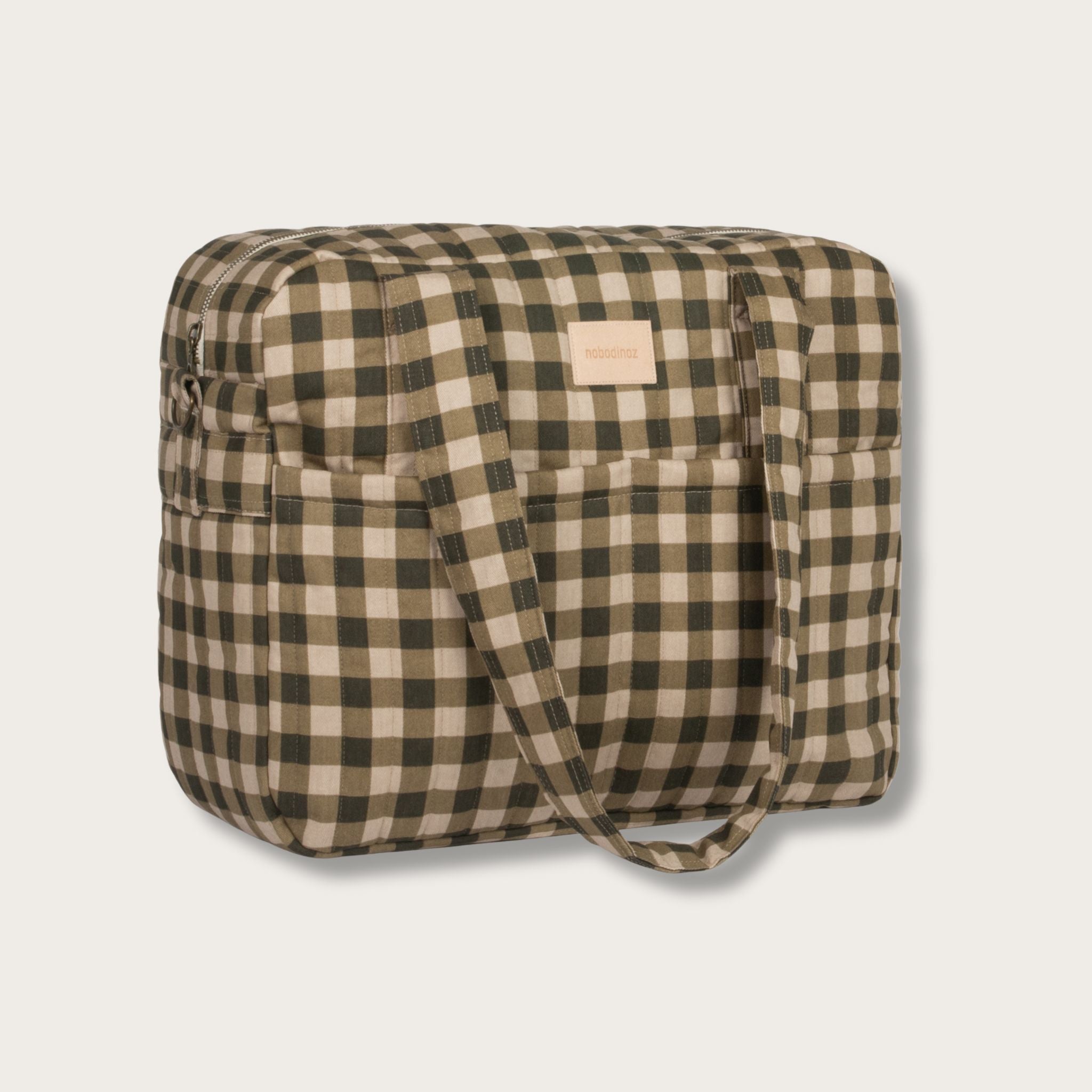 Sac à langer imperméable Hyde Park - Green Checks