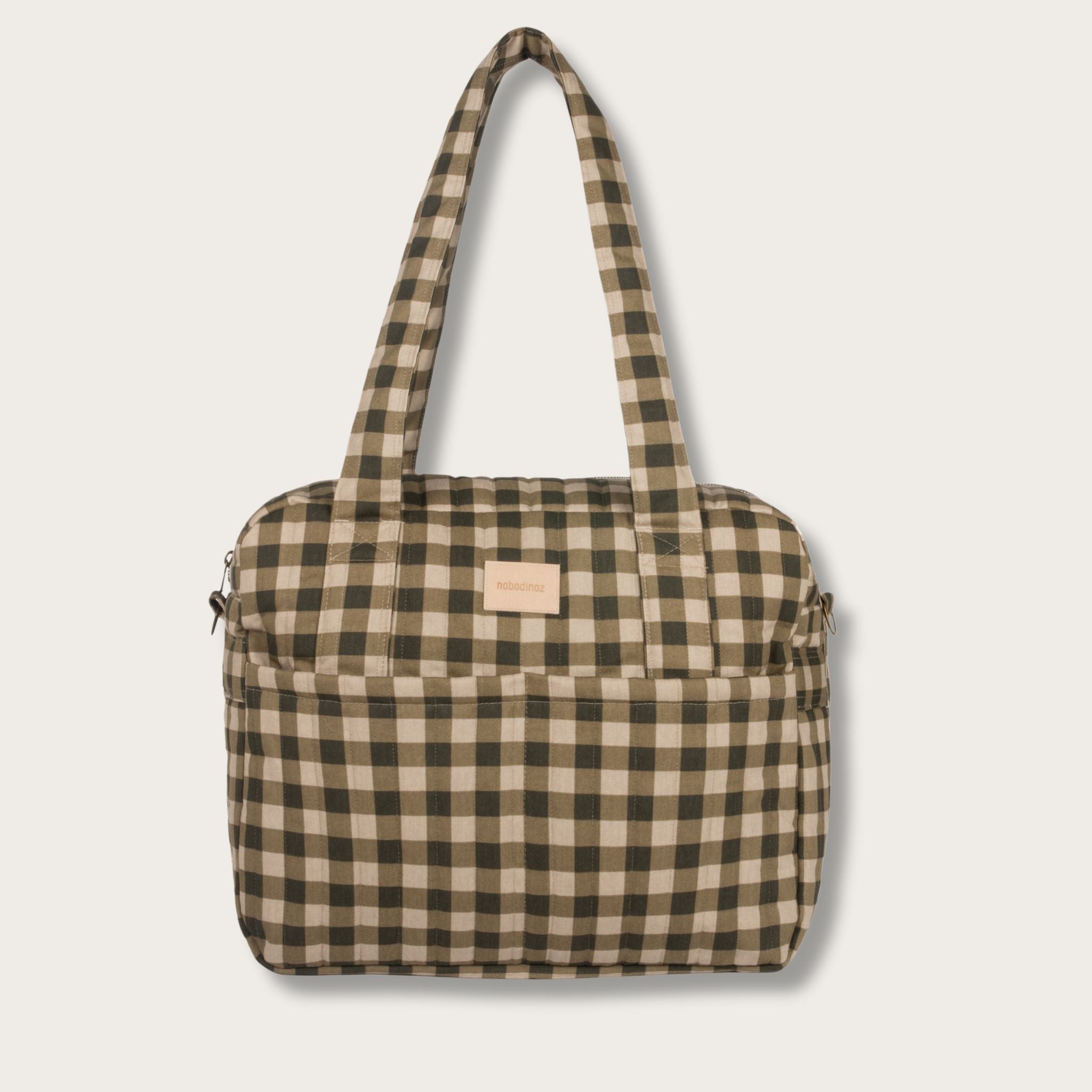 Sac à langer imperméable Hyde Park - Green Checks