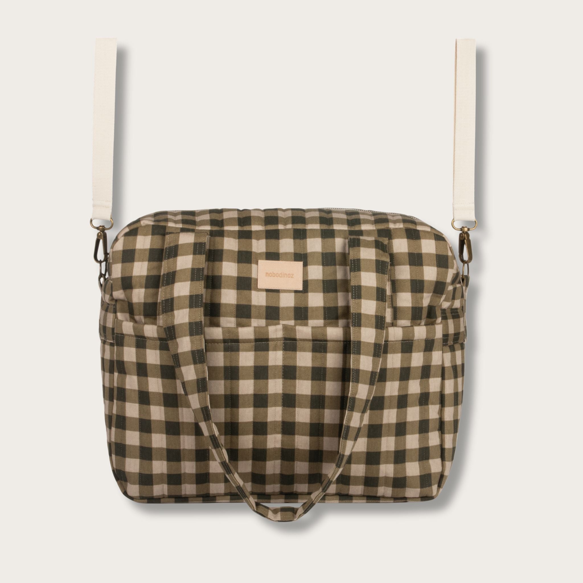 Sac à langer imperméable Hyde Park - Green Checks