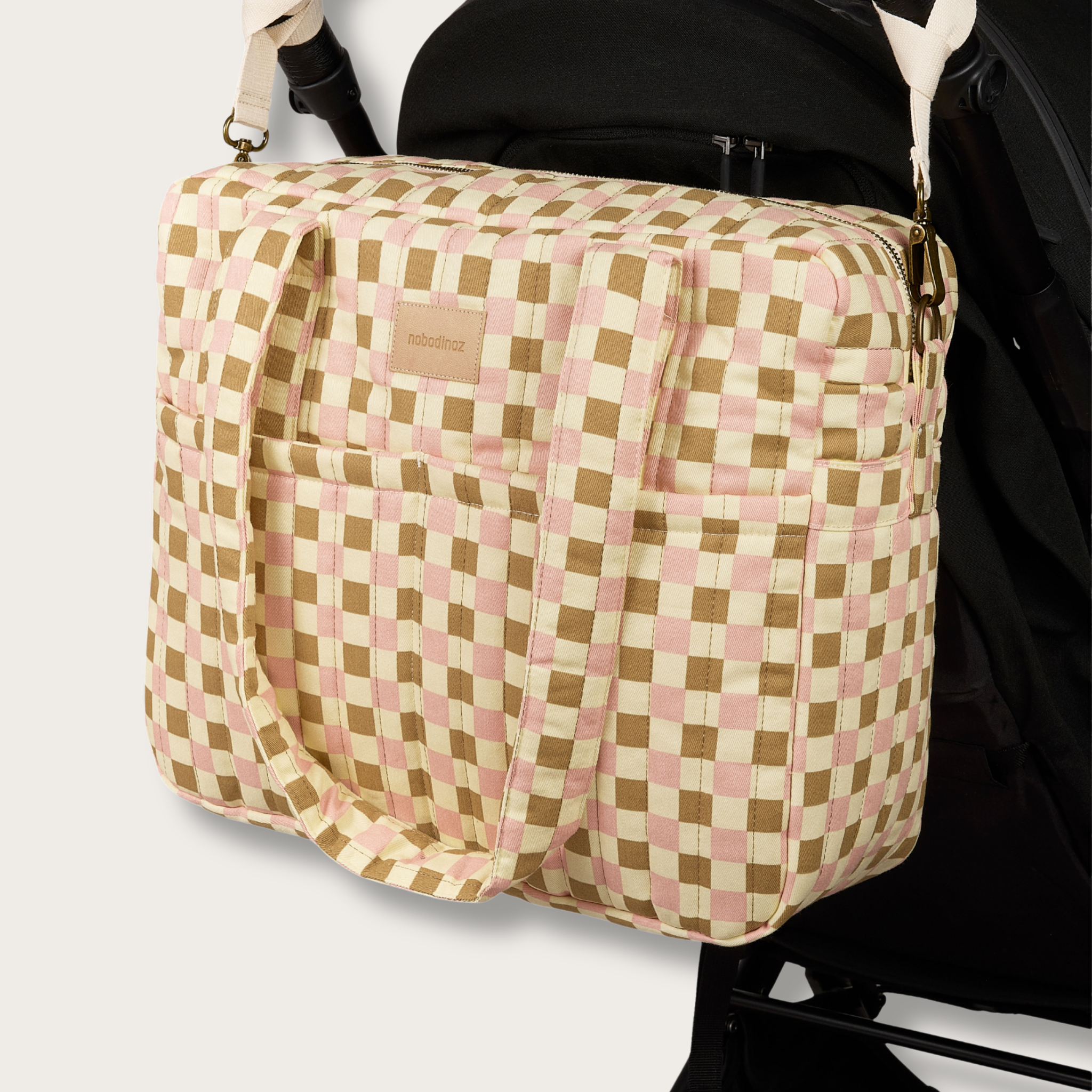 Sac à langer imperméable Hyde Park - Yellow Pink Mosaic