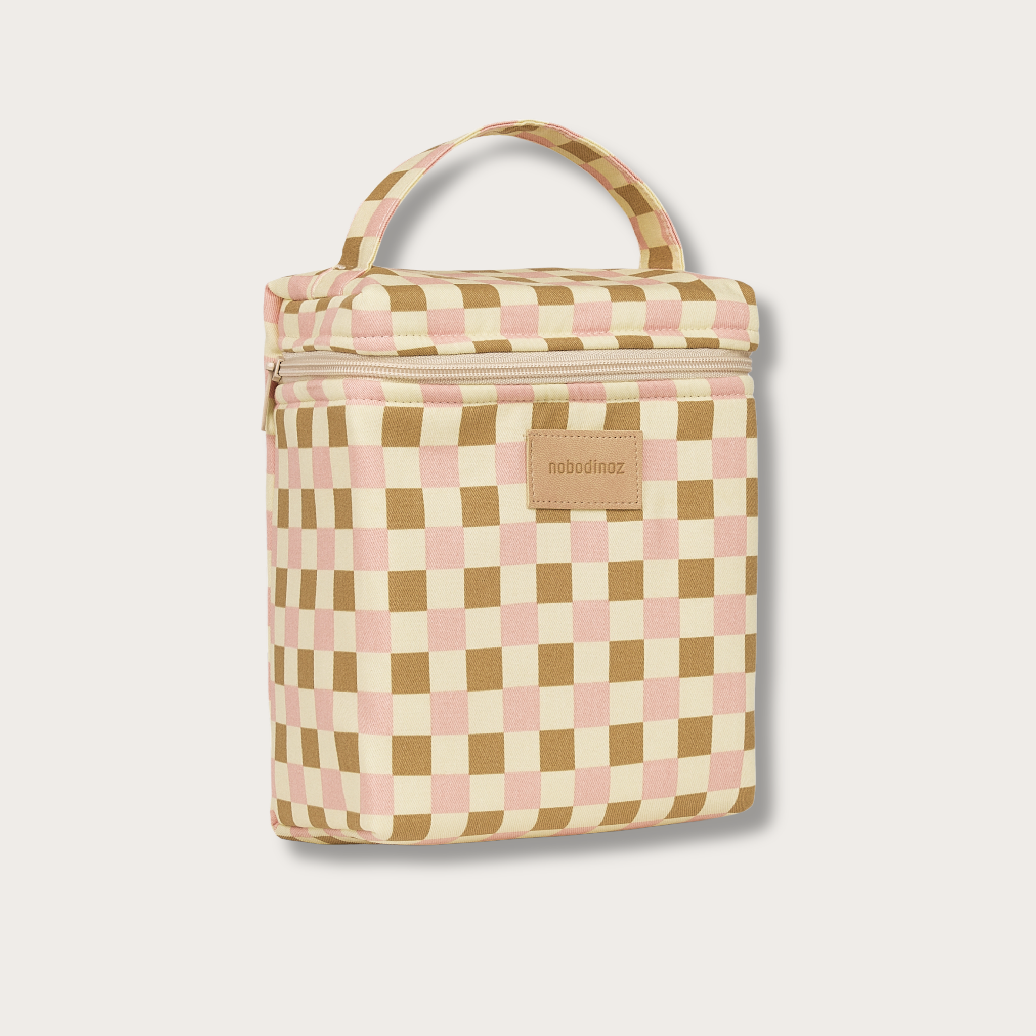 Sac isotherme pour biberons et dejeuner Hyde Park - Yellow Pink Mosaic