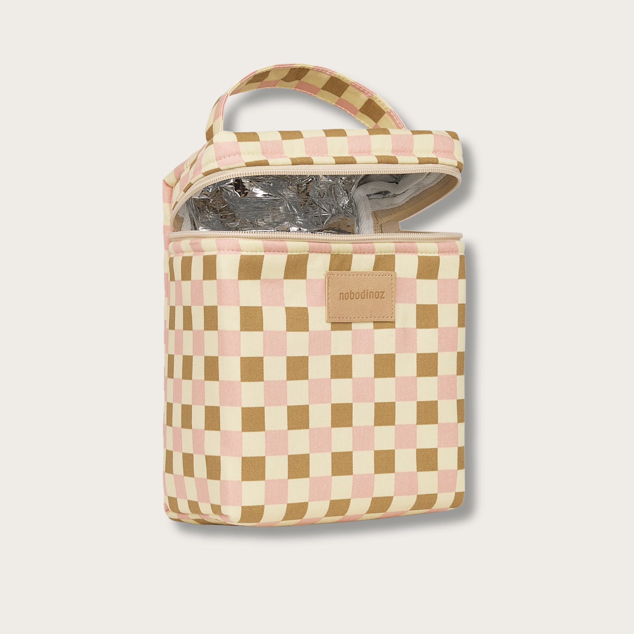 Sac isotherme pour biberons et dejeuner Hyde Park - Yellow Pink Mosaic