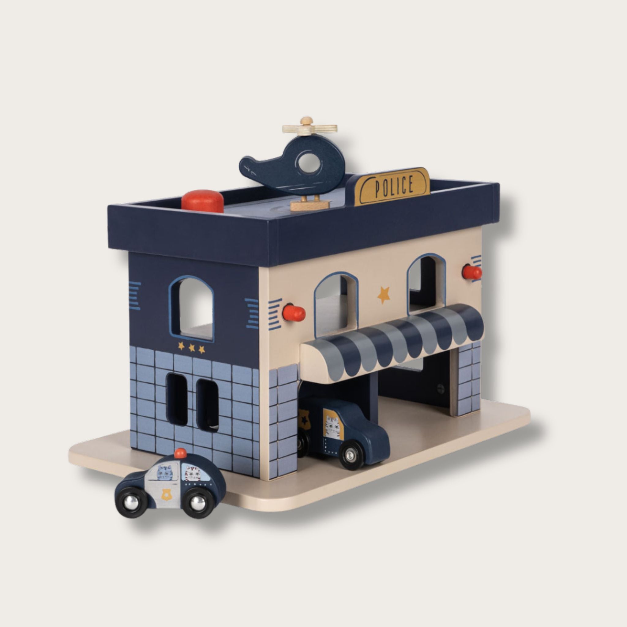 Poste de police en bois