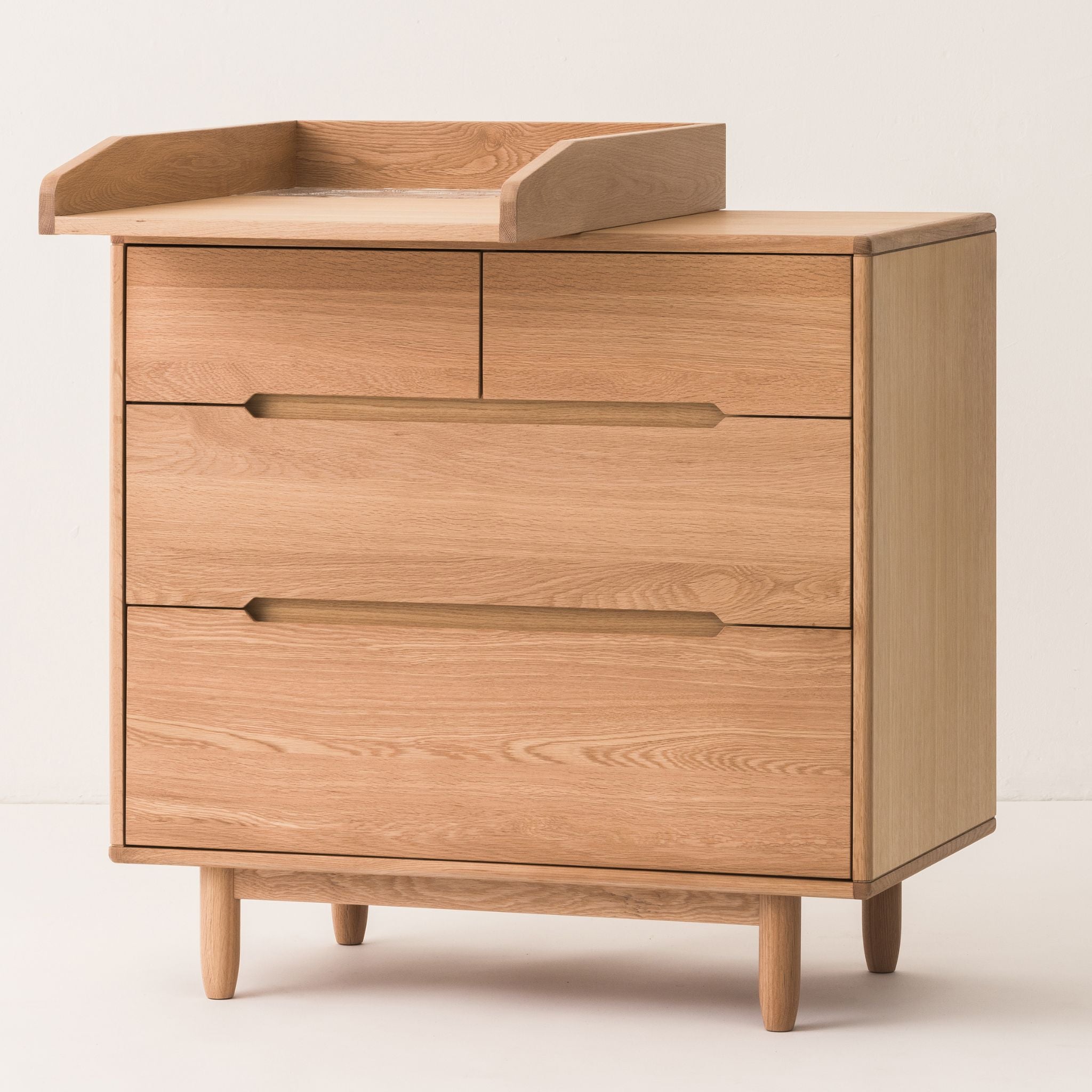 Plan à langer en chêne massif pour commode Pure