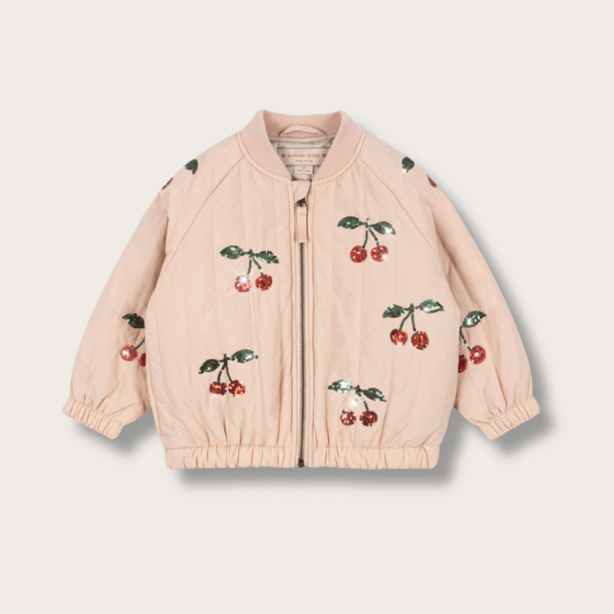 Bomber Juno Sequin Konges Sløjd - Cameo Rose Cerises